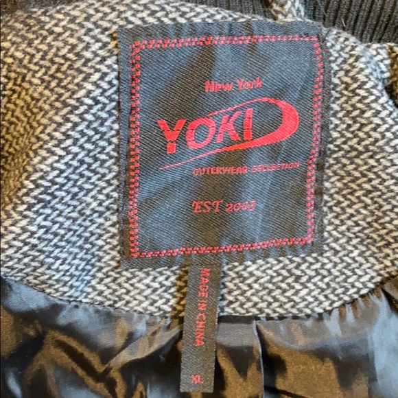 Yoki women’s double breasted trench/pea coat - Picture 5 of 7